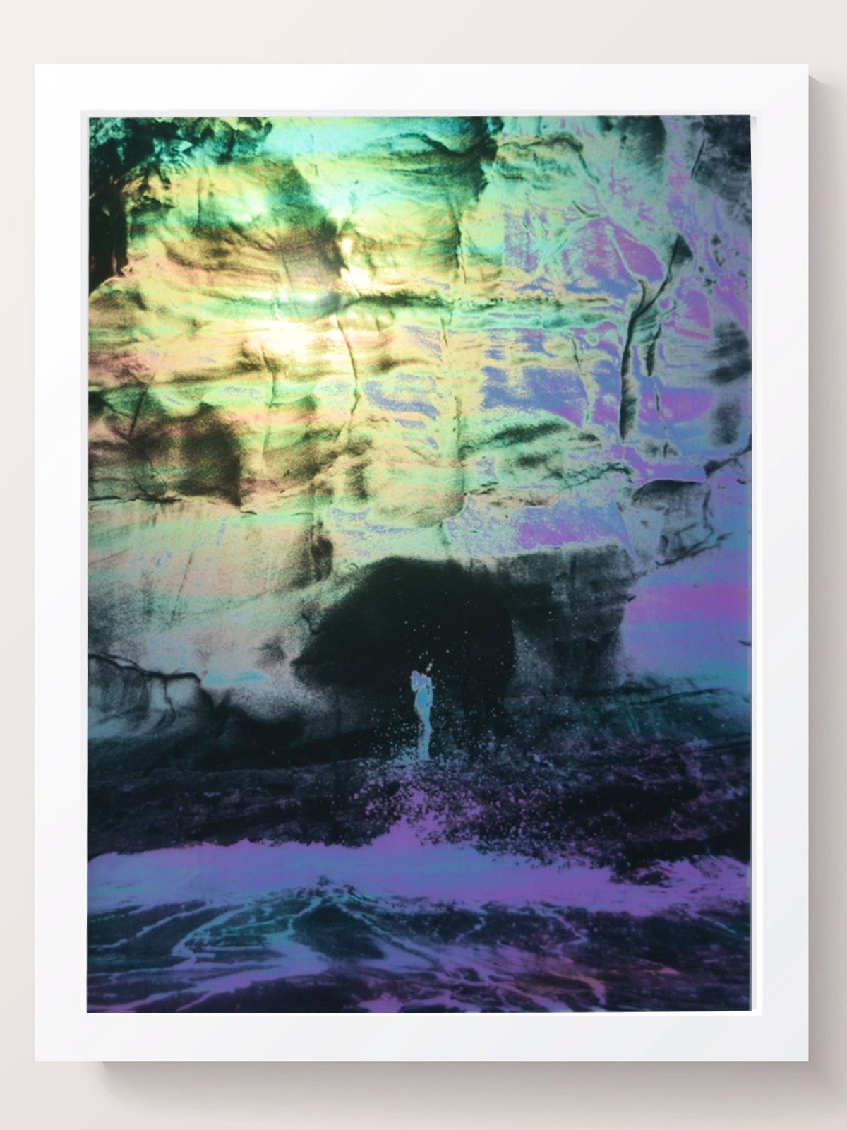 Prismatic Pink, Blue + Green - Mixed Media - Edition of 5