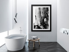 Girl With Tattoos Wall Art Print