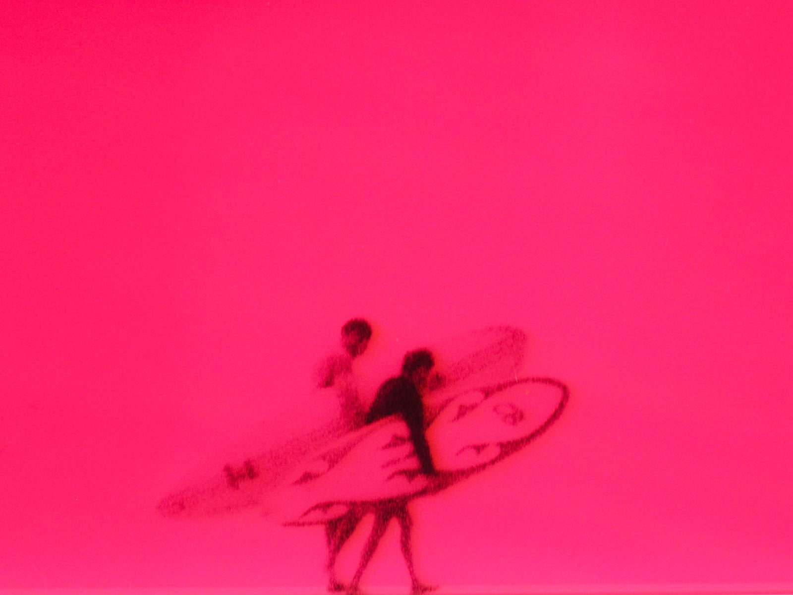 Florescent Pink - Mixed Media - Edition of 5