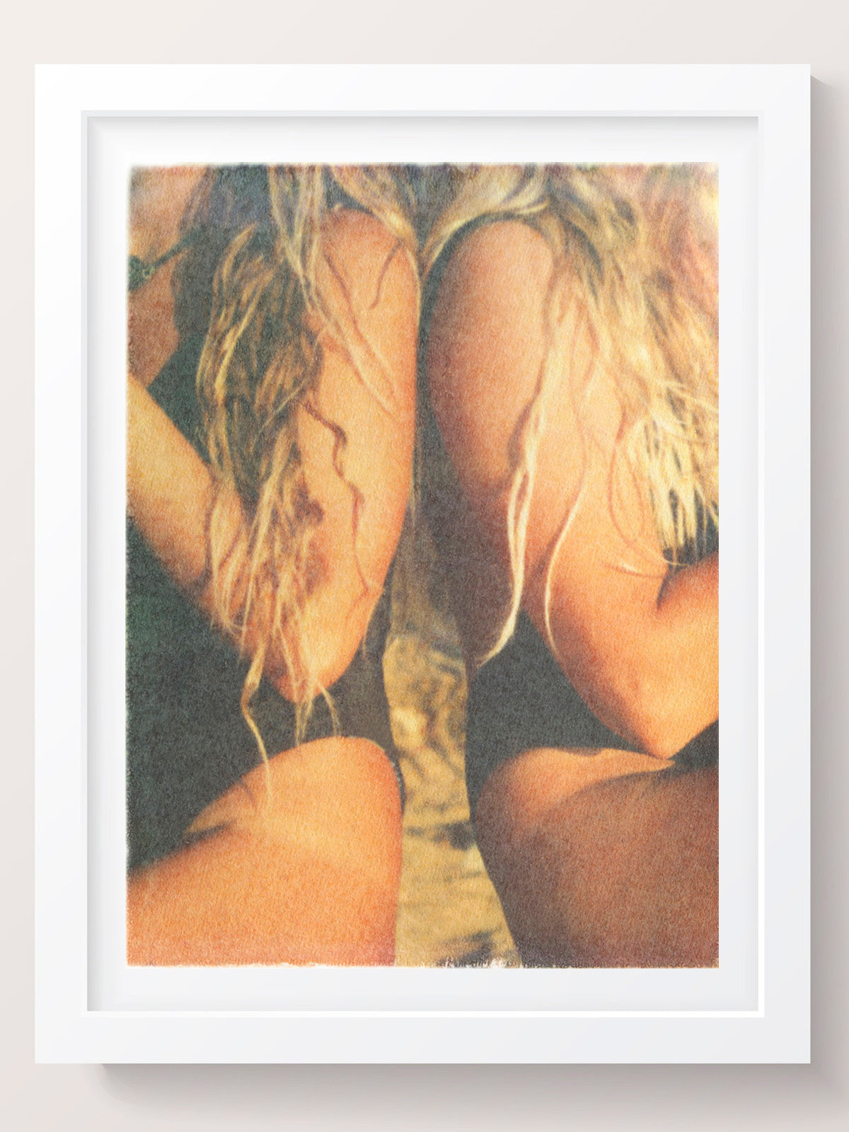Beach Girls Polaroid Wall Art Print