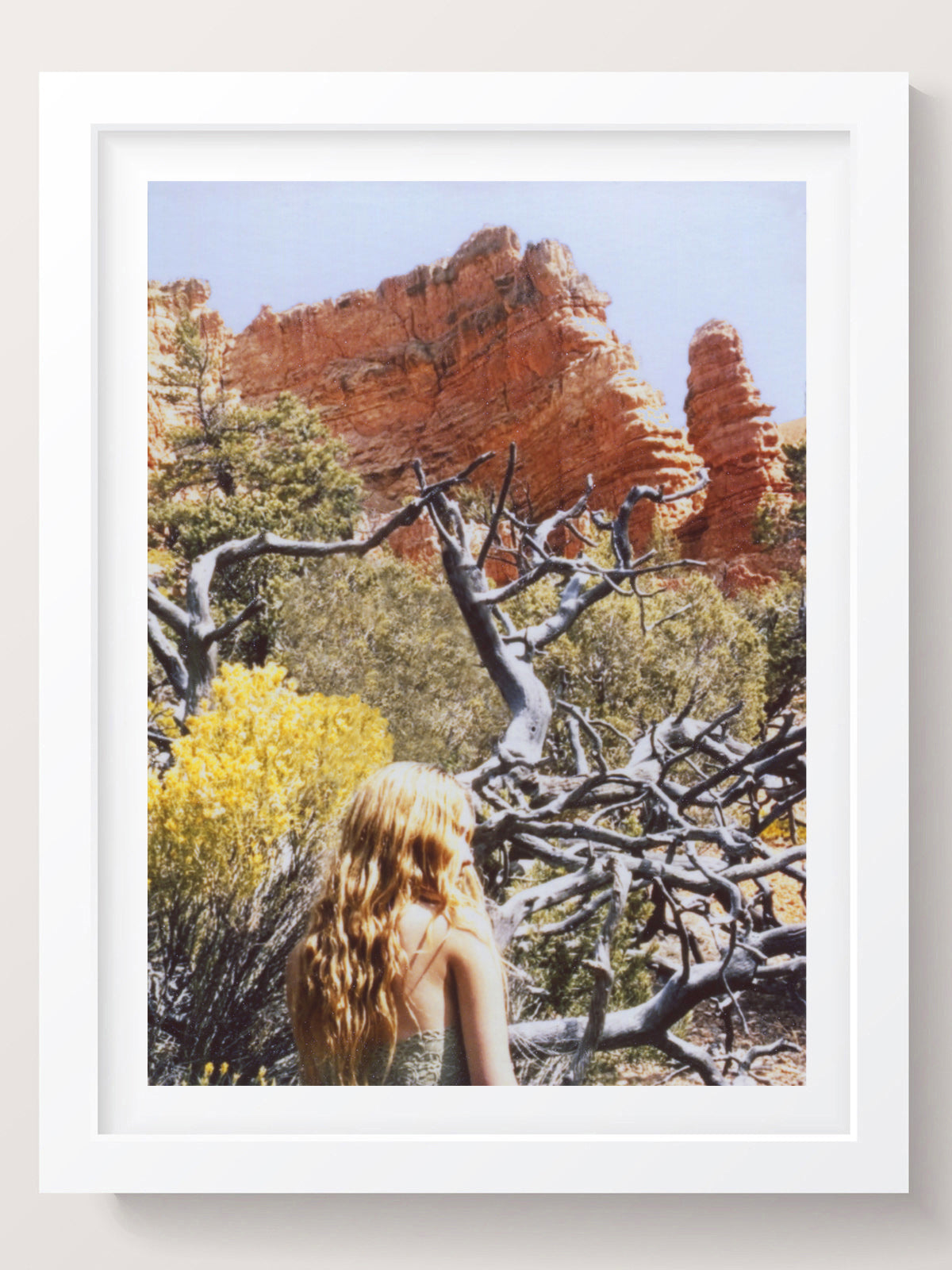 Desert Girl Wall Art Print