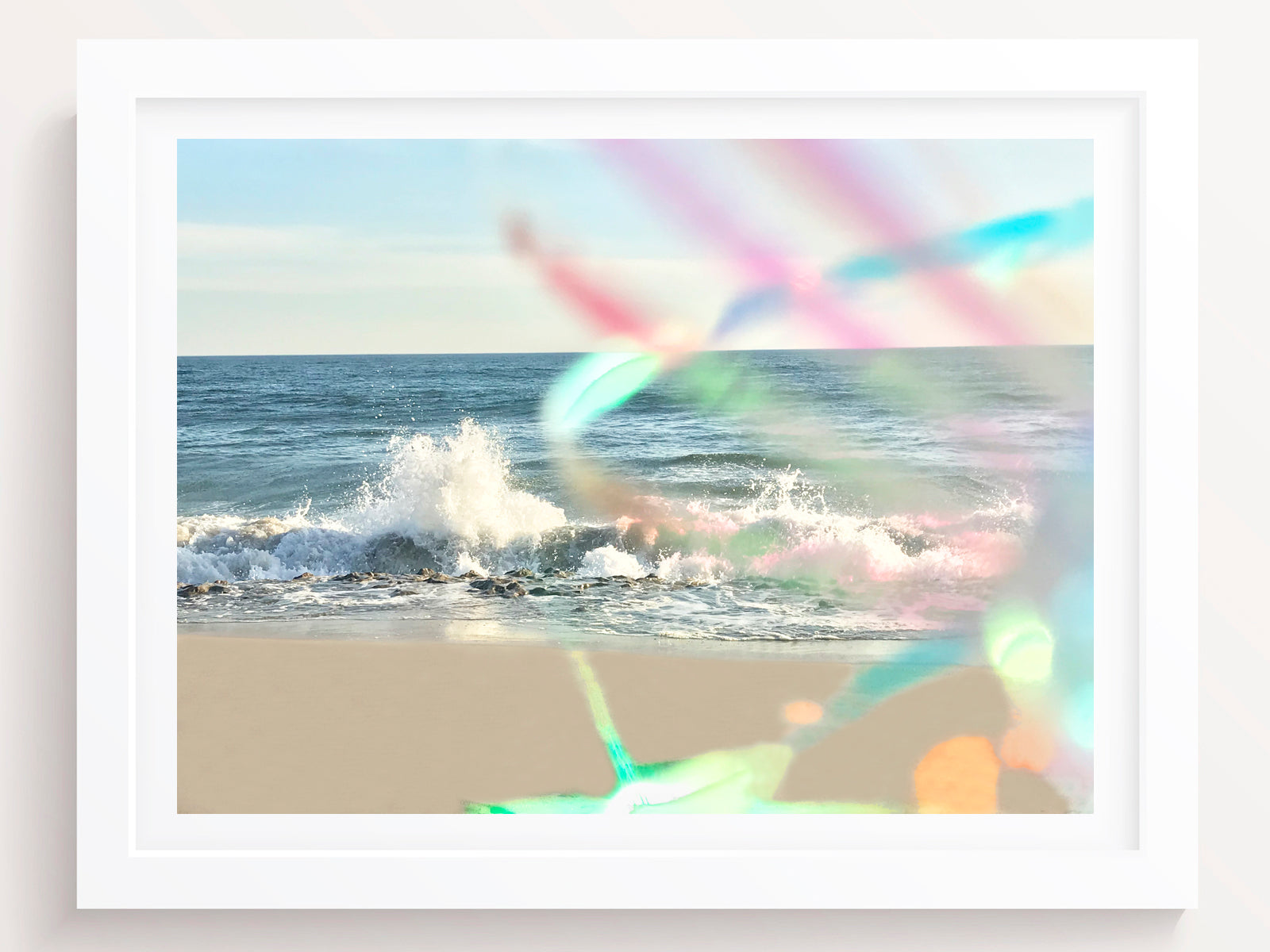 Abstract Beach Art  Print