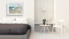 Abstract Beach Art  Print