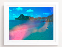 Abstract Beach Wall Art Print