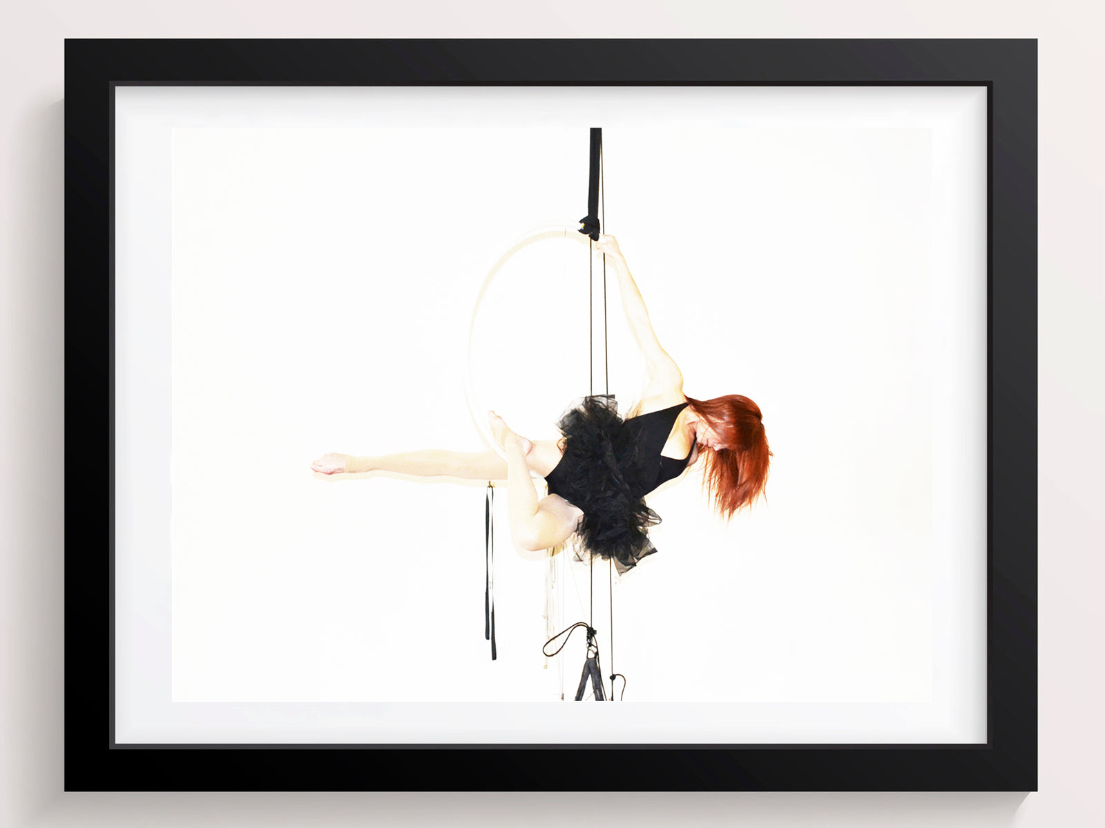 Twirling Your Red Hair Into Black And White - She Hit Pause