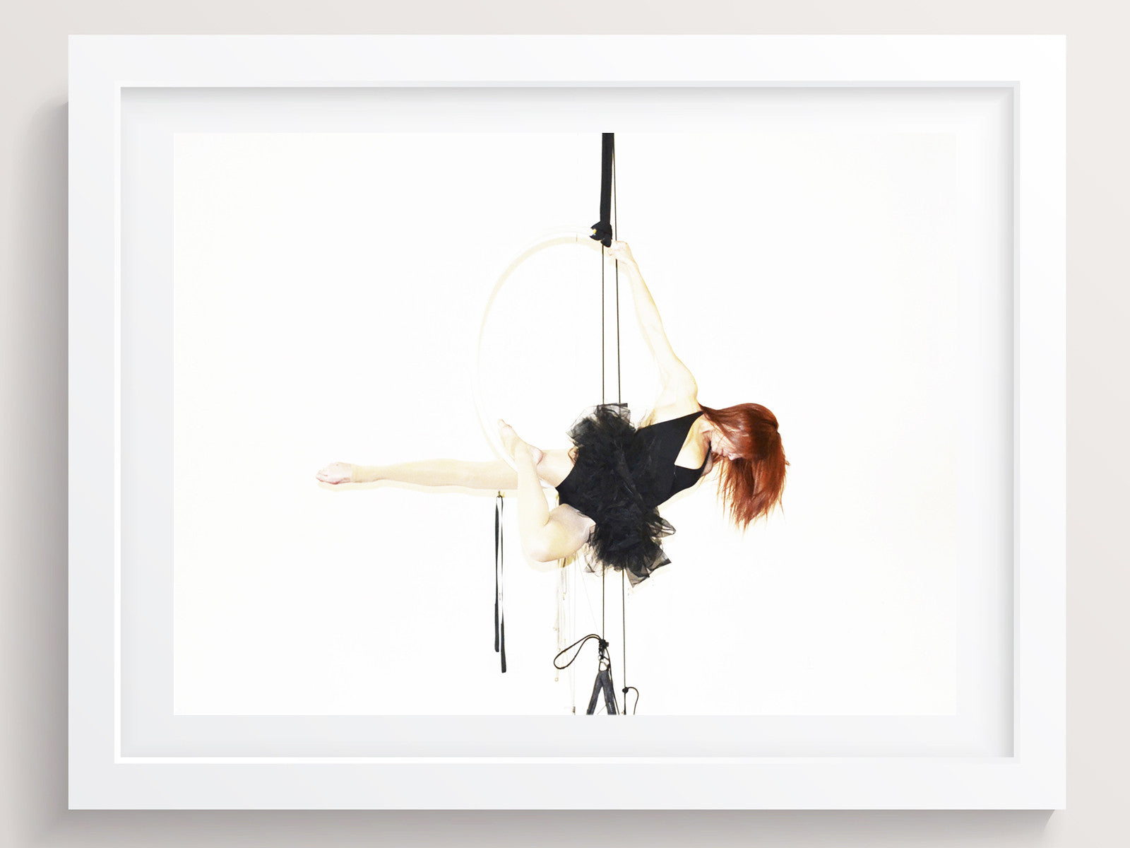 Twirling Your Red Hair Into Black And White - She Hit Pause