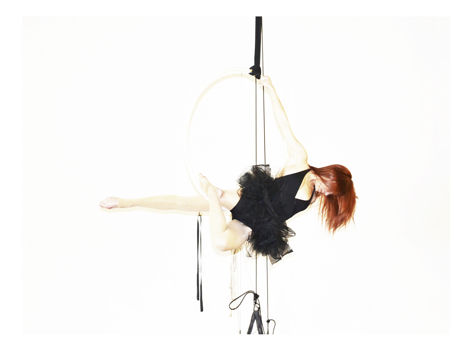 Twirling Your Red Hair Into Black And White - She Hit Pause