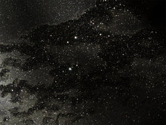 Black Glitter - Mixed Media