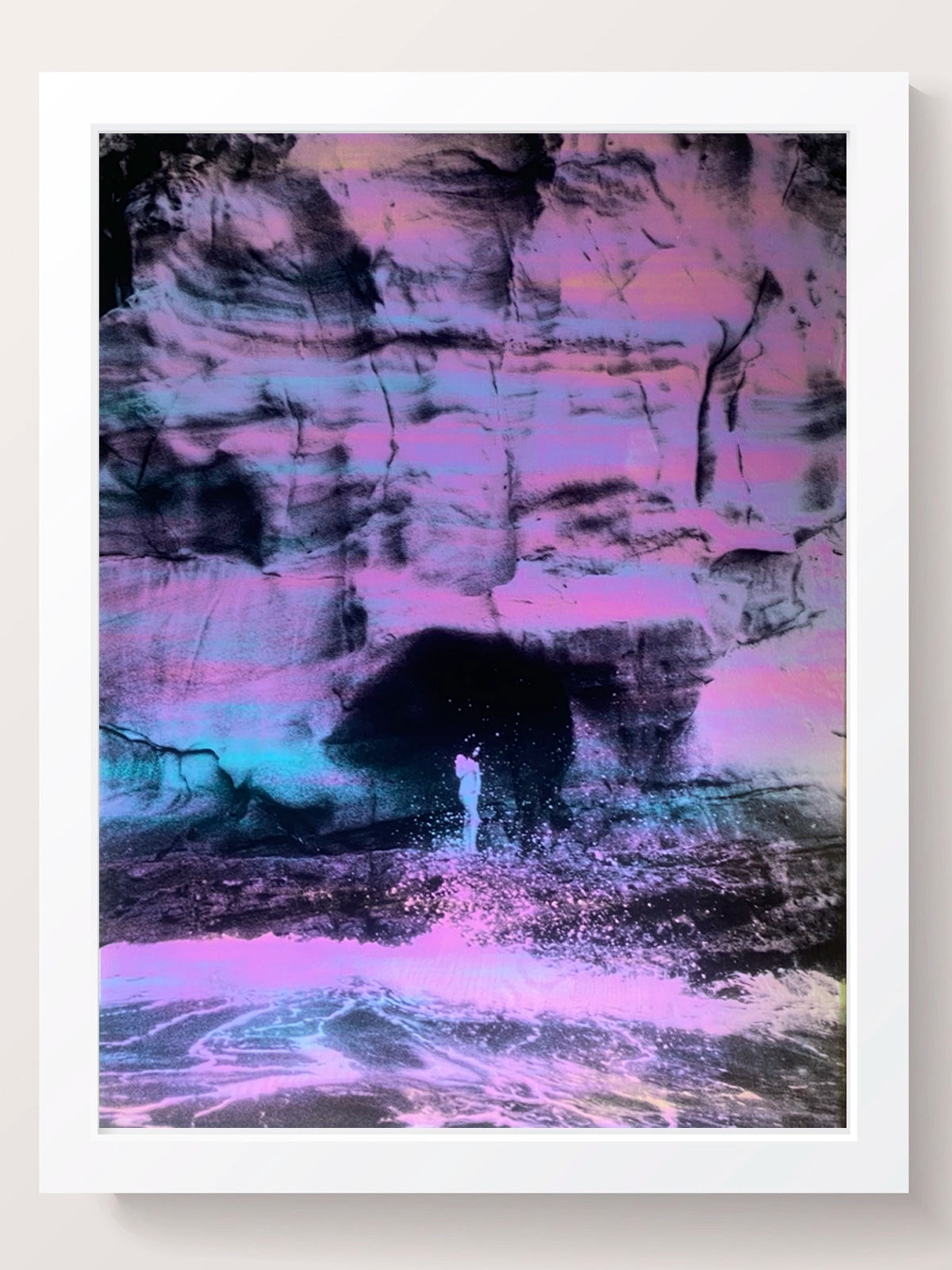 Prismatic Pink, Blue + Green  - Mixed Media - Edition of 5