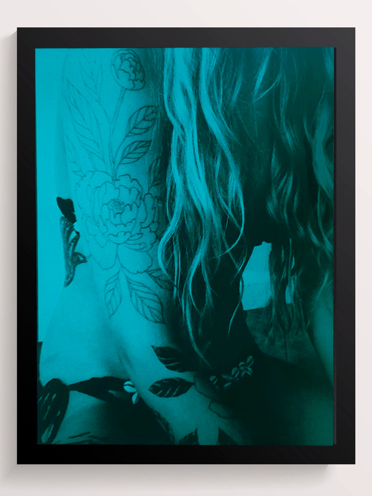 Teal Mirror - Mixed Media - Edition of 5