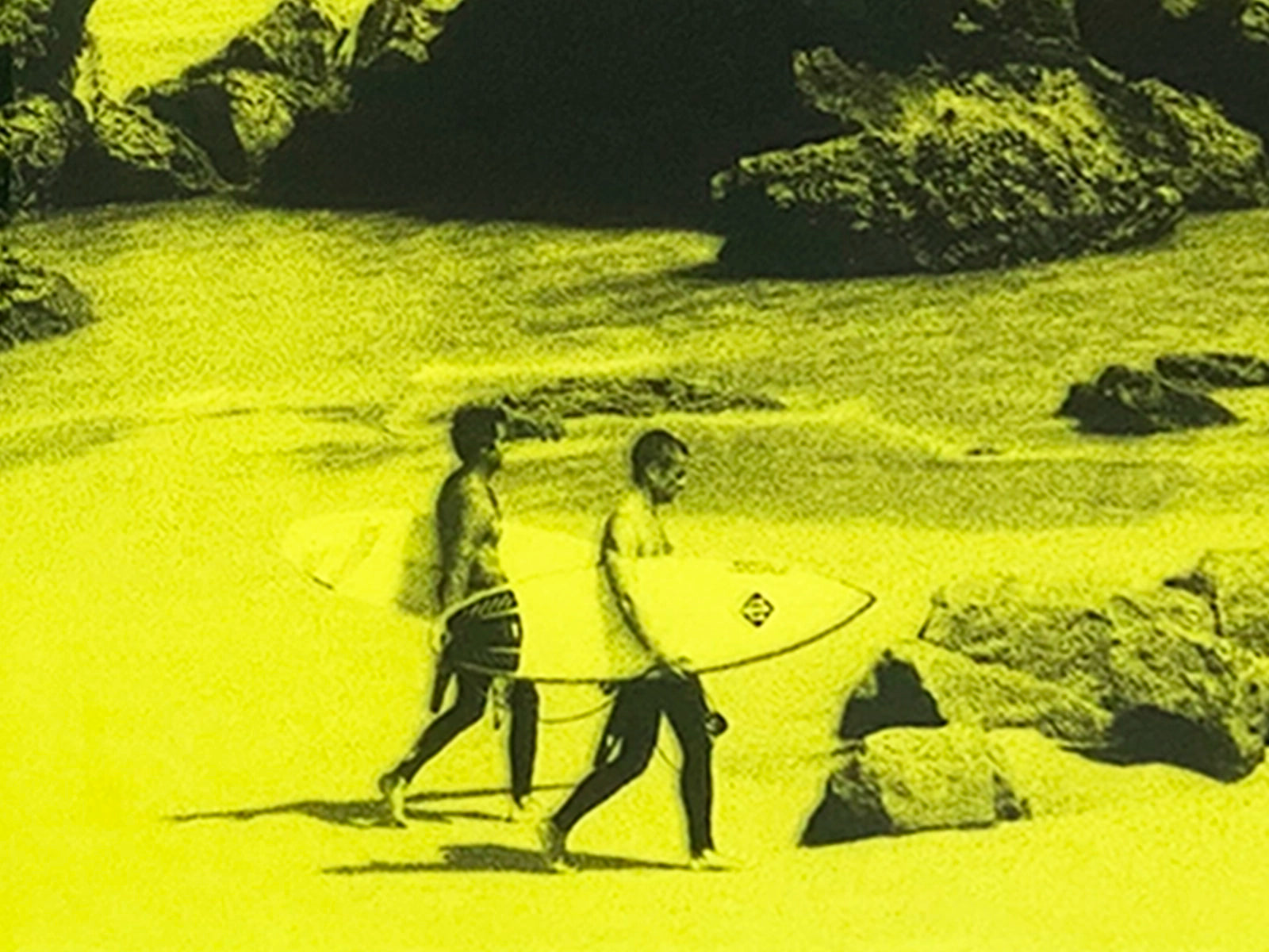 Florescent Yellow- Mixed Media - Edition of 5