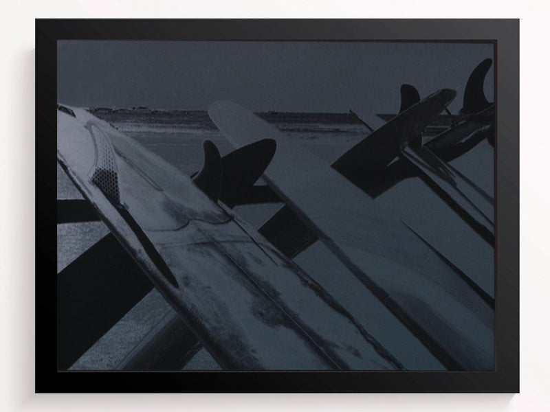 Charcoal Mirror - Mixed Media