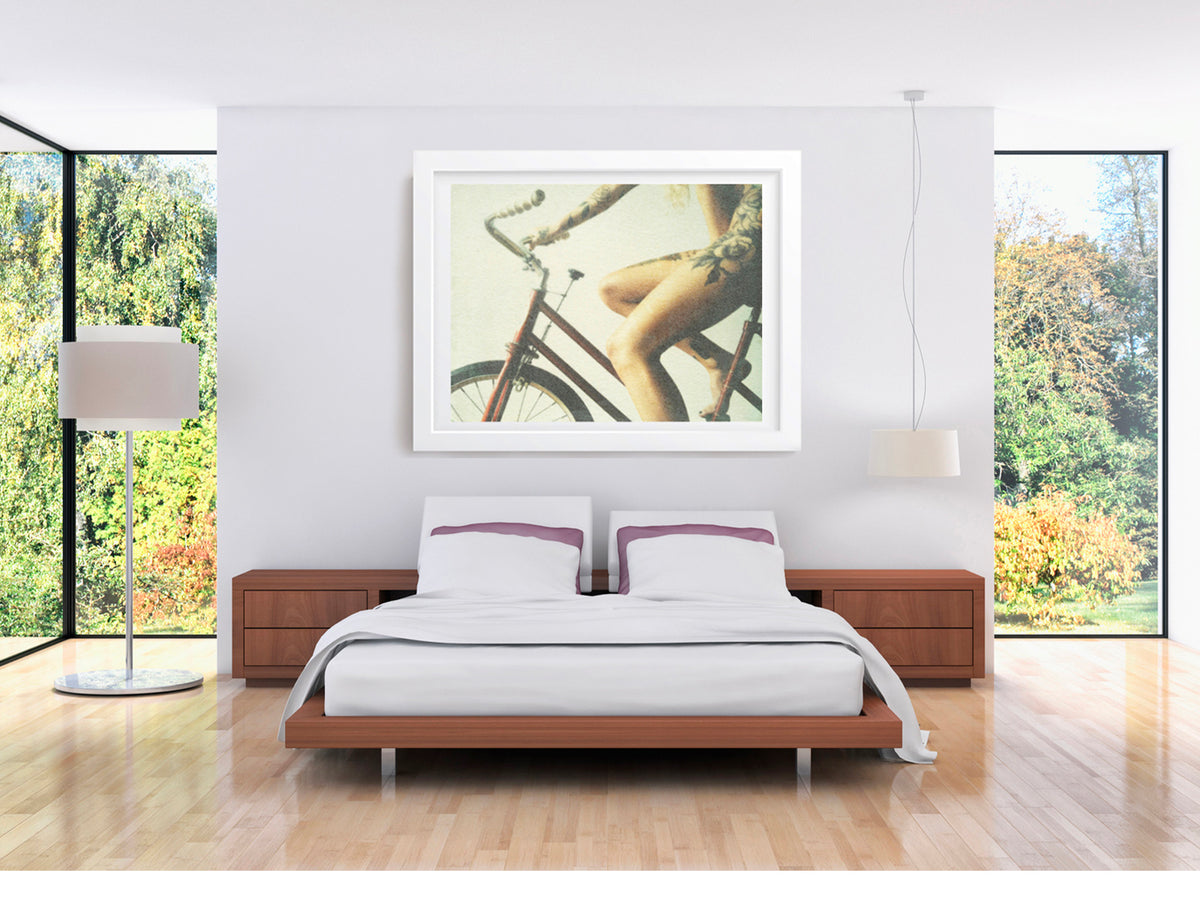 Vintage Woman with Tattoos Fine Art Print