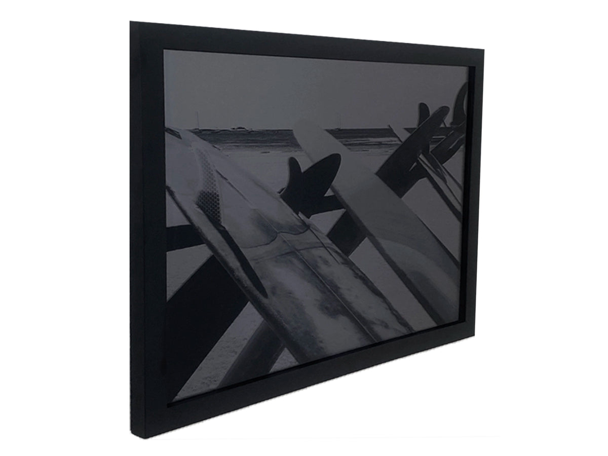 Charcoal Mirror - Mixed Media - Edition of 5