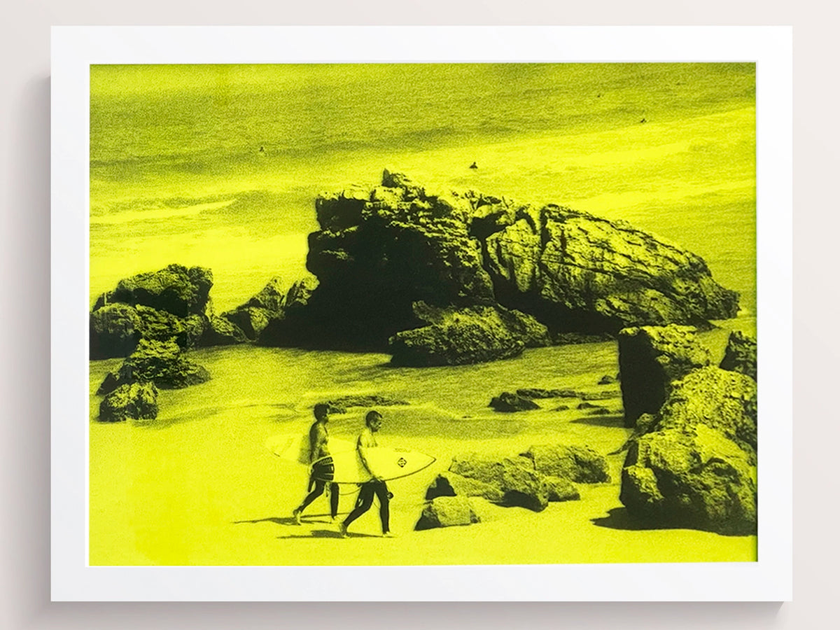 Florescent Yellow- Mixed Media - Edition of 5