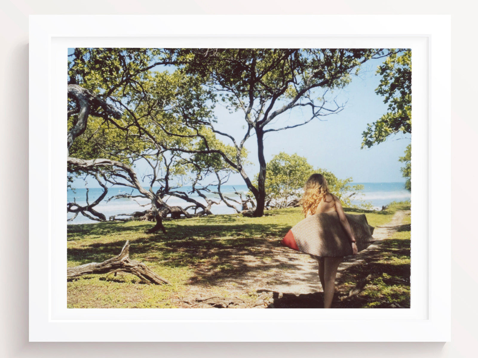 Surfer Girl Wall Art Print