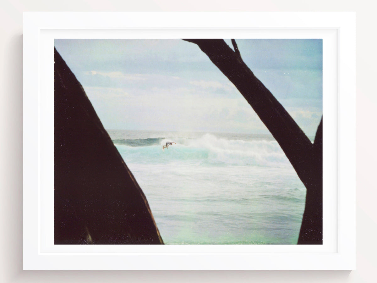 Surfing Polaroid Wall Art