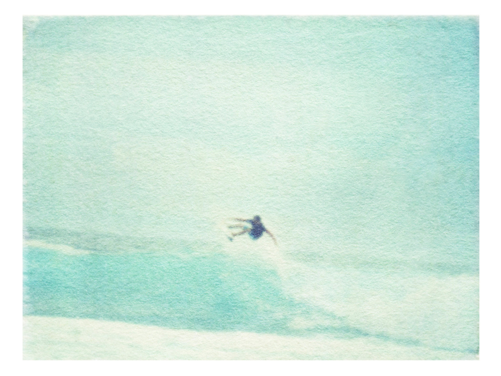 Vintage Polaroid Surf Wall Art Print