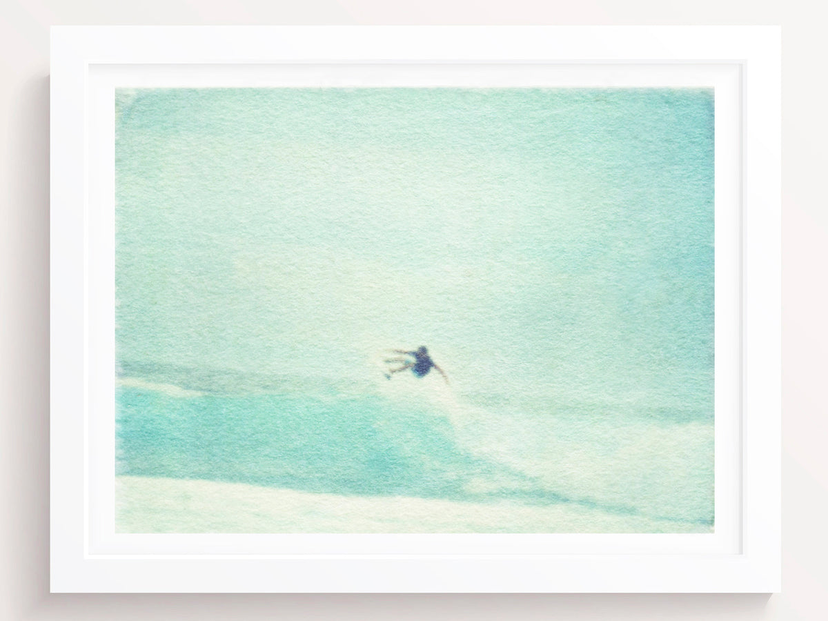Vintage Polaroid Surf Wall Art Print
