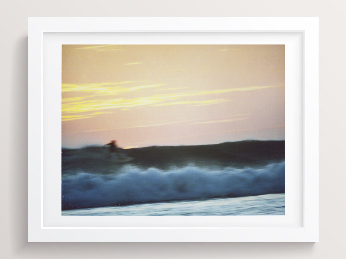 Smudged in blue + orange - She Hit Pause