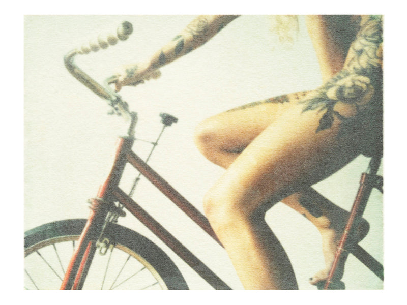 Designer Red Bicycle • 8x10" Print - She Hit Pause