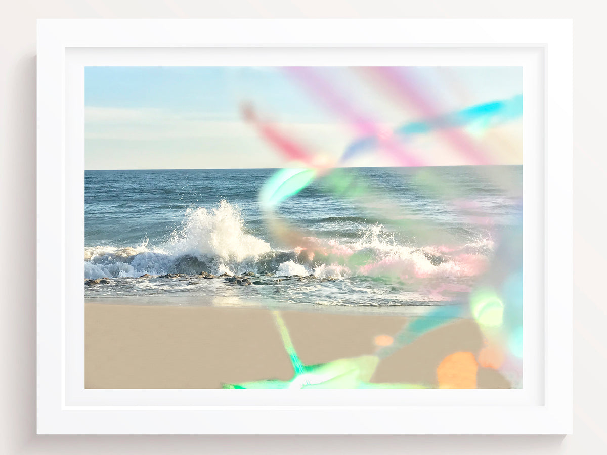 Abstract Beach Art  Print
