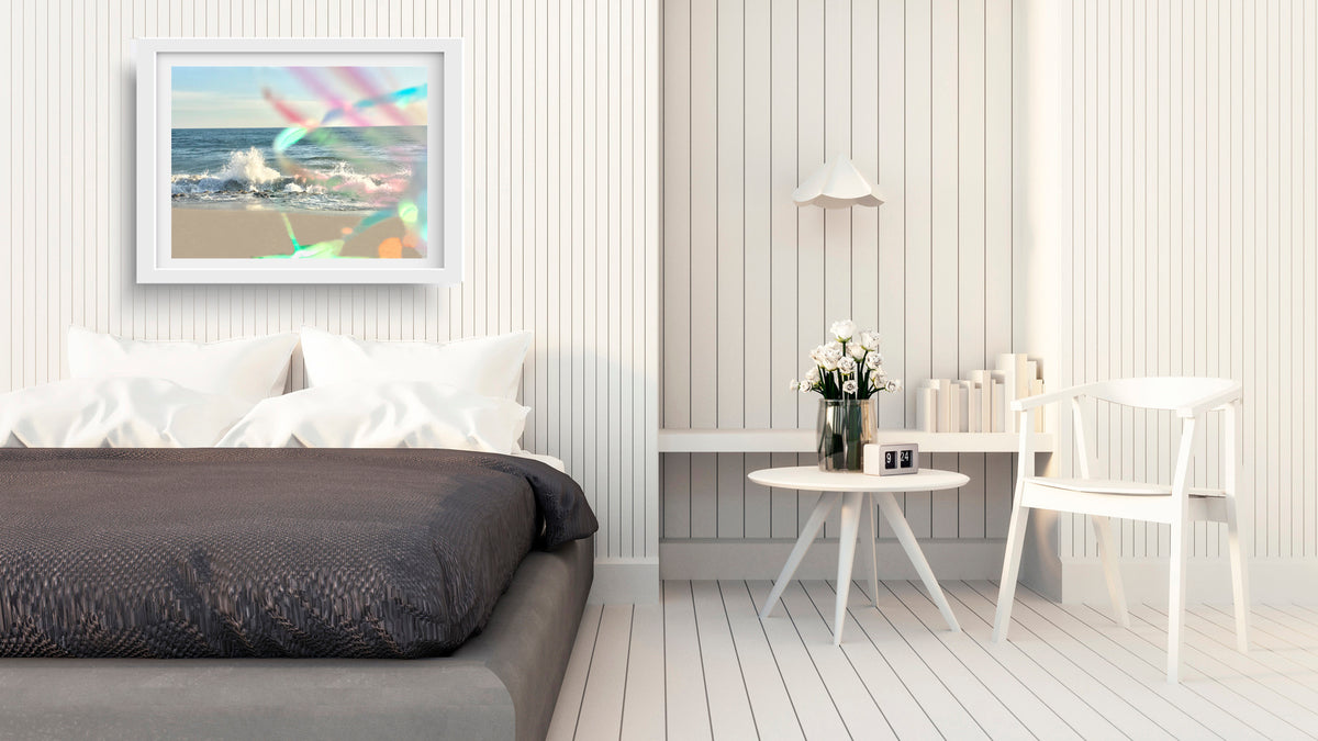 Abstract Beach Art  Print