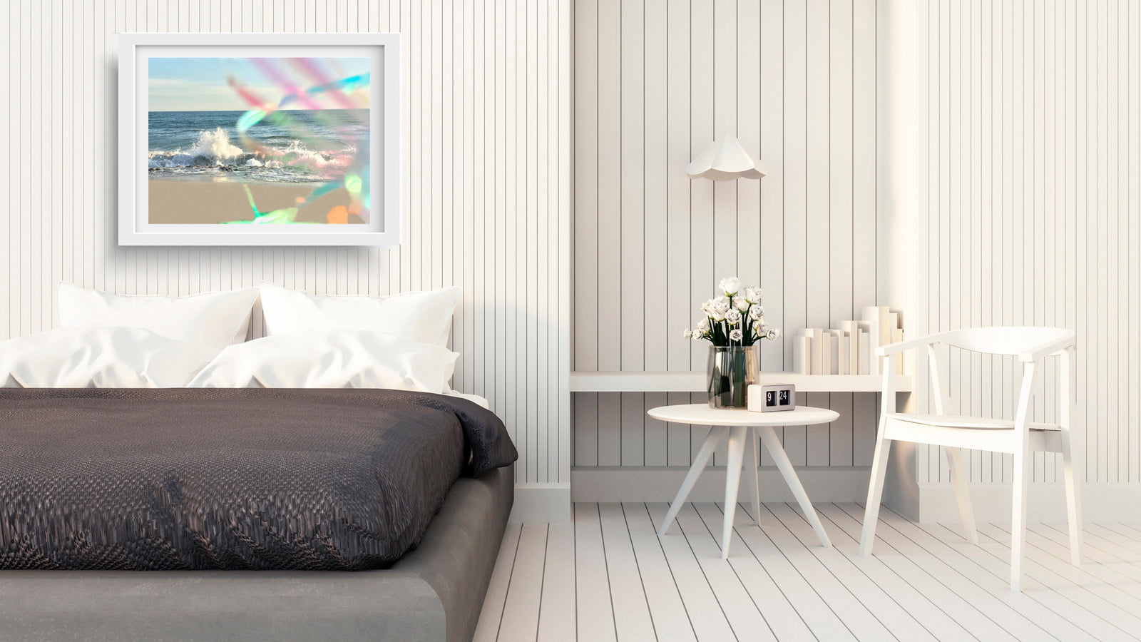 Abstract Beach Art  Print