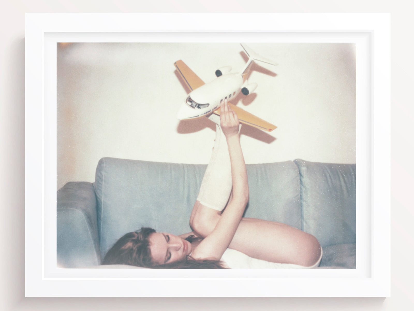 Girl With Plane (Clean/Polaroid)
