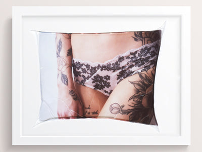 Pretty girl, in her underwear - She Hit Pause
