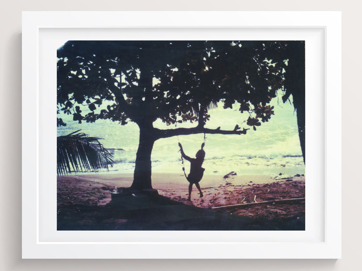 On A Swing, At Sunset - She Hit Pause