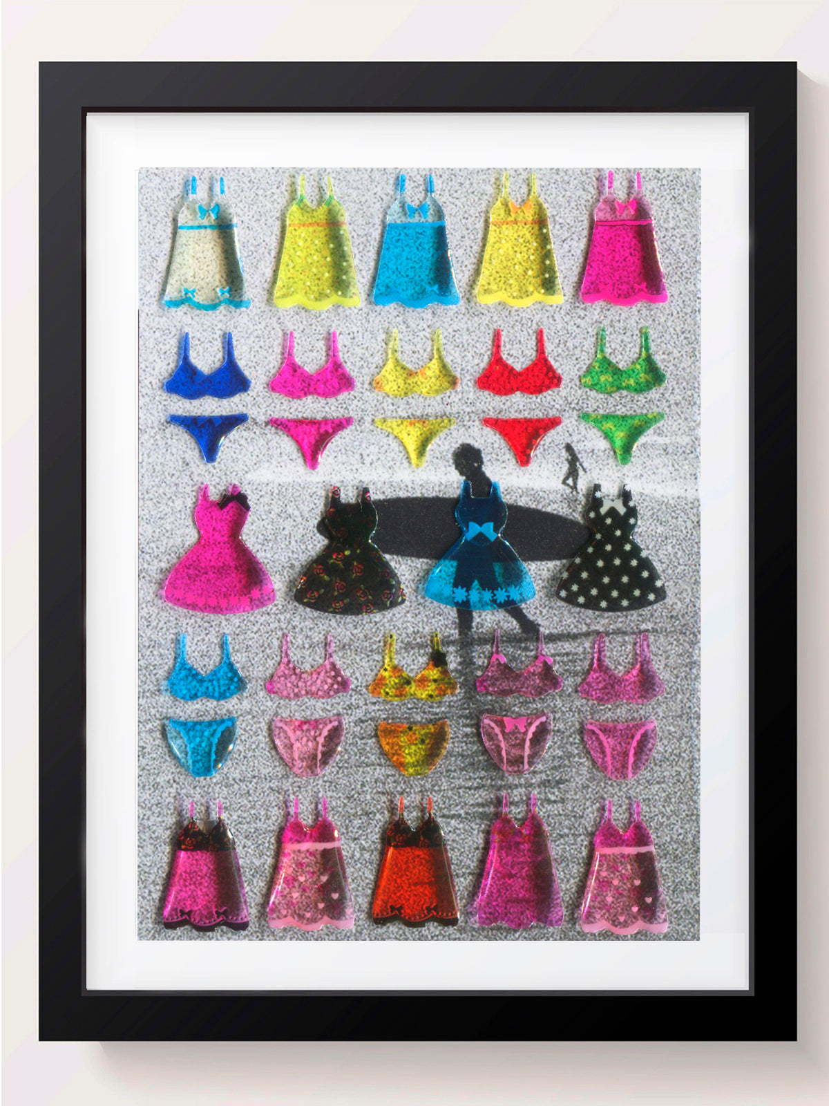 Surfer Girl Wall Art Print