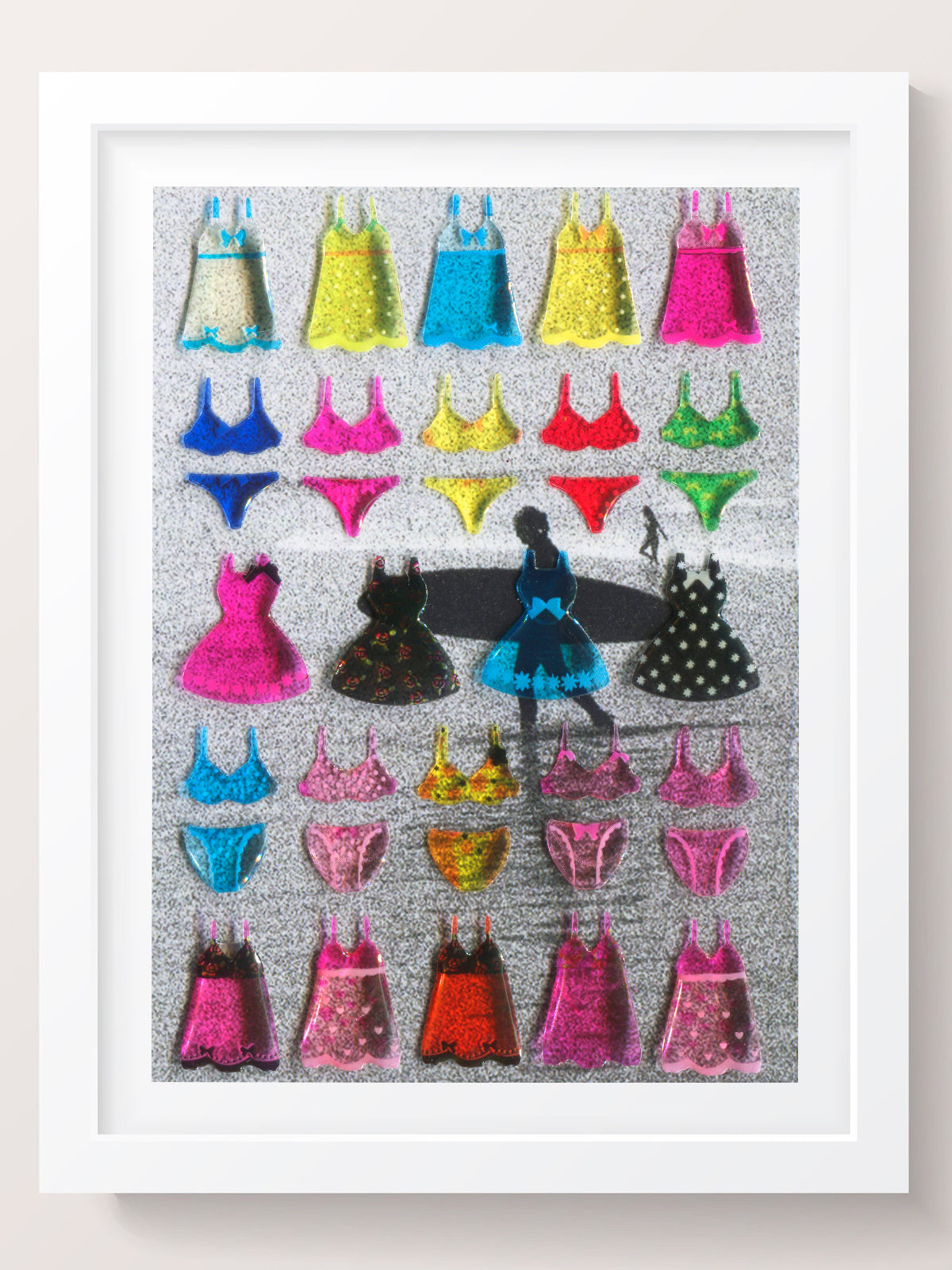 Surfer Girl Wall Art Print