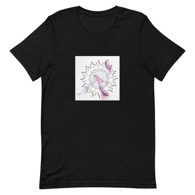 Her Silhouette in White T-Shirt