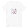 Her Silhouette in White T-Shirt